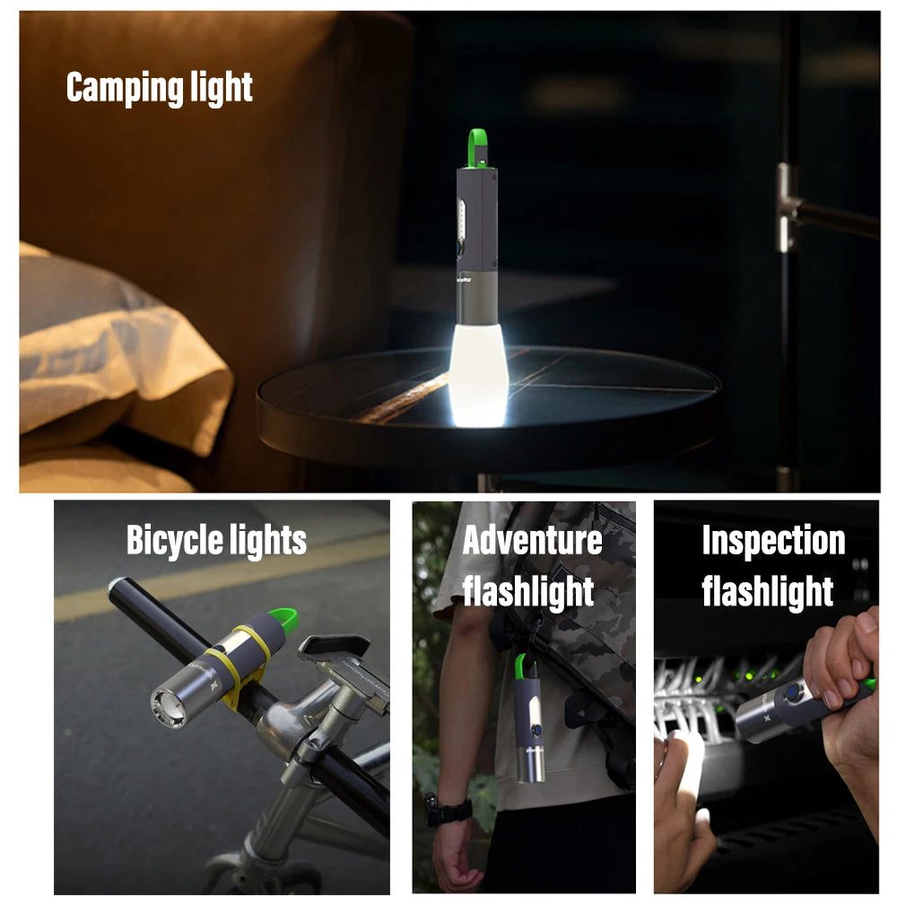 Lampe de poche laser rechargeable à LED 4000 haut Lumens ultra puissante